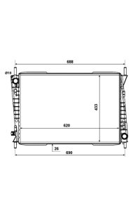Kit di riparazione, pinza del freno nrf