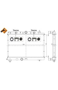 Radiatore, Raffreddamento motore nrf
