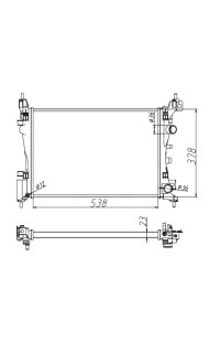 Radiatore, Raffreddamento motore nrf