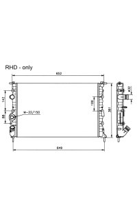Radiatore, Raffreddamento motore nrf
