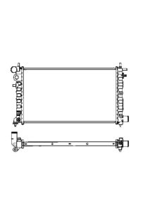 Radiatore, Raffreddamento motore nrf