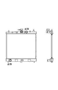 Radiatore, Raffreddamento motore nrf