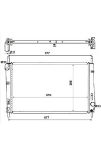 Radiatore, Raffreddamento motore nrf