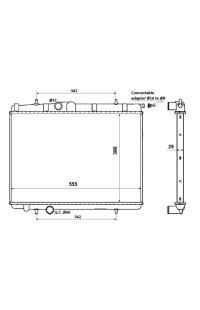 Radiatore, Raffreddamento motore nrf