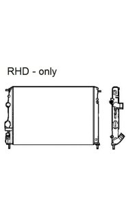Radiatore, Raffreddamento motore nrf