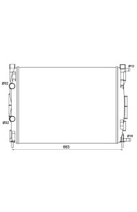 Radiatore, Raffreddamento motore nrf