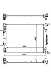 Radiatore, Raffreddamento motore nrf