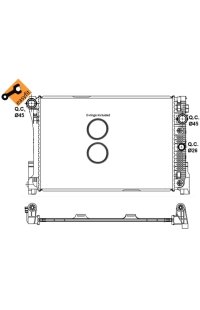 Radiatore, Raffreddamento motore nrf