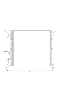 Radiatore, Raffreddamento motore nrf