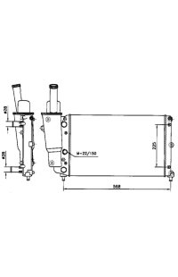 Radiatore, Raffreddamento motore nrf