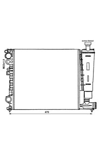 Radiatore, Raffreddamento motore nrf