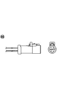 Sonda lambda ngk 15-1695