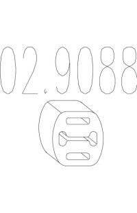 tampone paracolpo, silenziatore mts