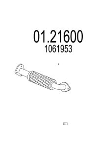 tubo gas scarico mts