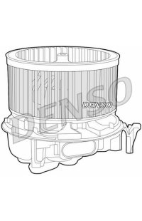 ventilatore abitacolo denso