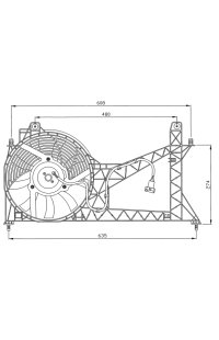 Ventola, Raffreddamento motore nrf