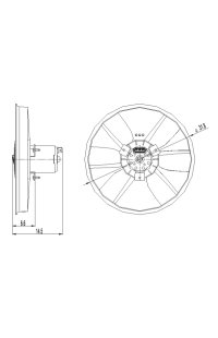 Ventola, Raffreddamento motore nrf