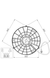 Ventola, Raffreddamento motore nrf