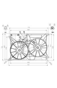 Ventola, Raffreddamento motore nrf